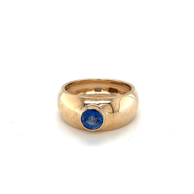 Featured image for “Natural Kyanite Dome Ring”