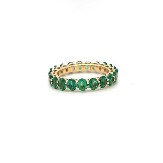 Featured image for “Emerald Eternity Ring”