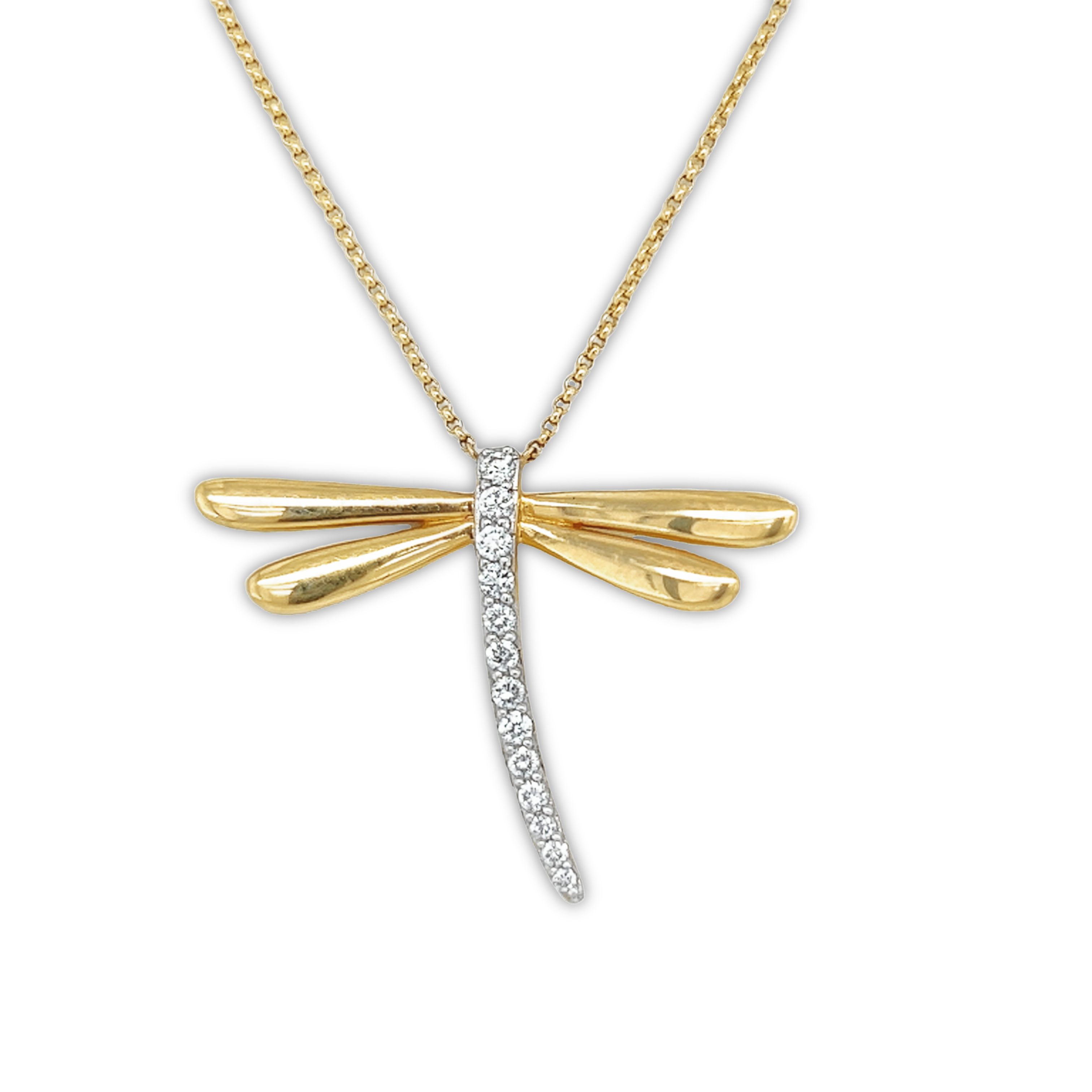 Featured image for “Stunning Dragonfly Necklace”