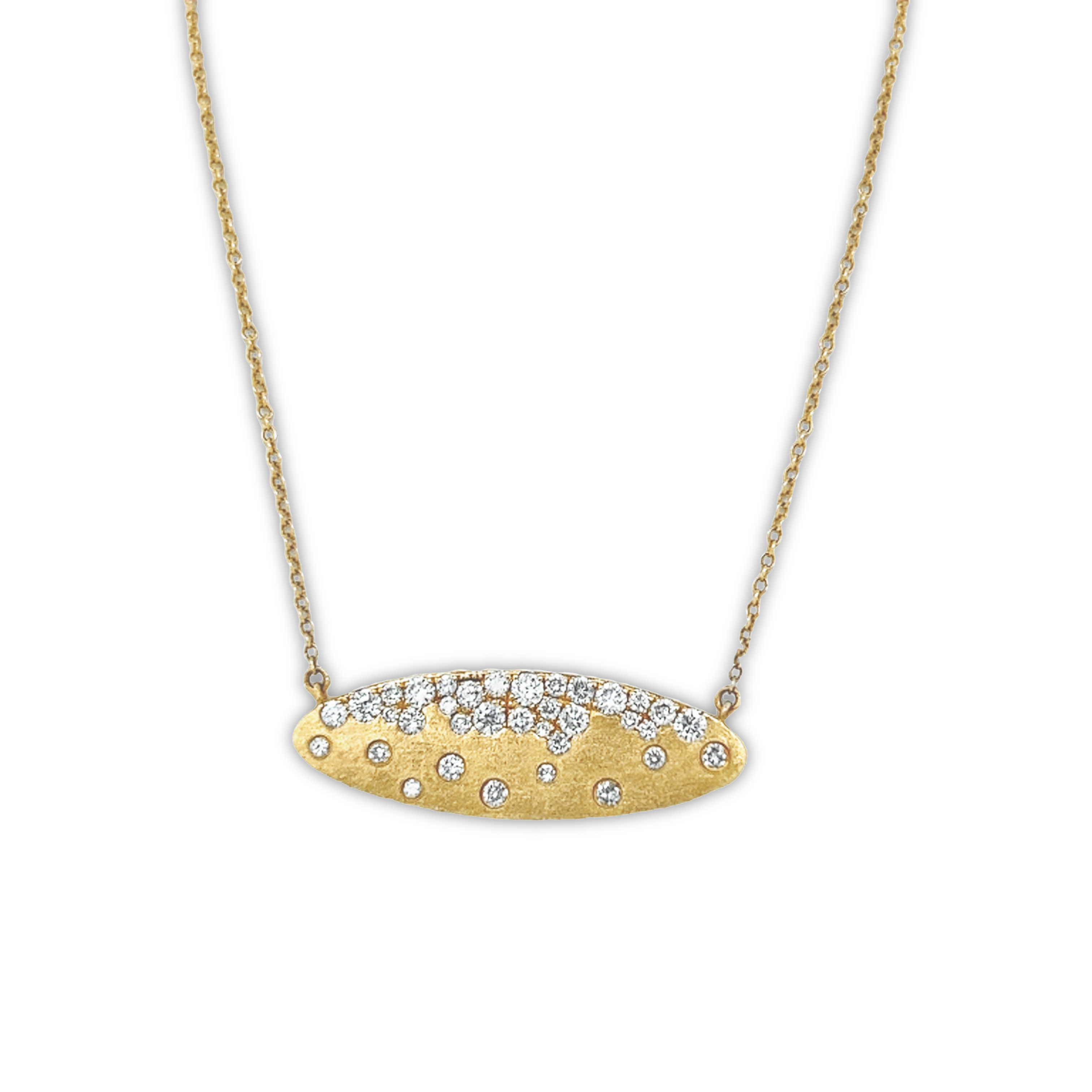 Featured image for “Oval Confetti Necklace”