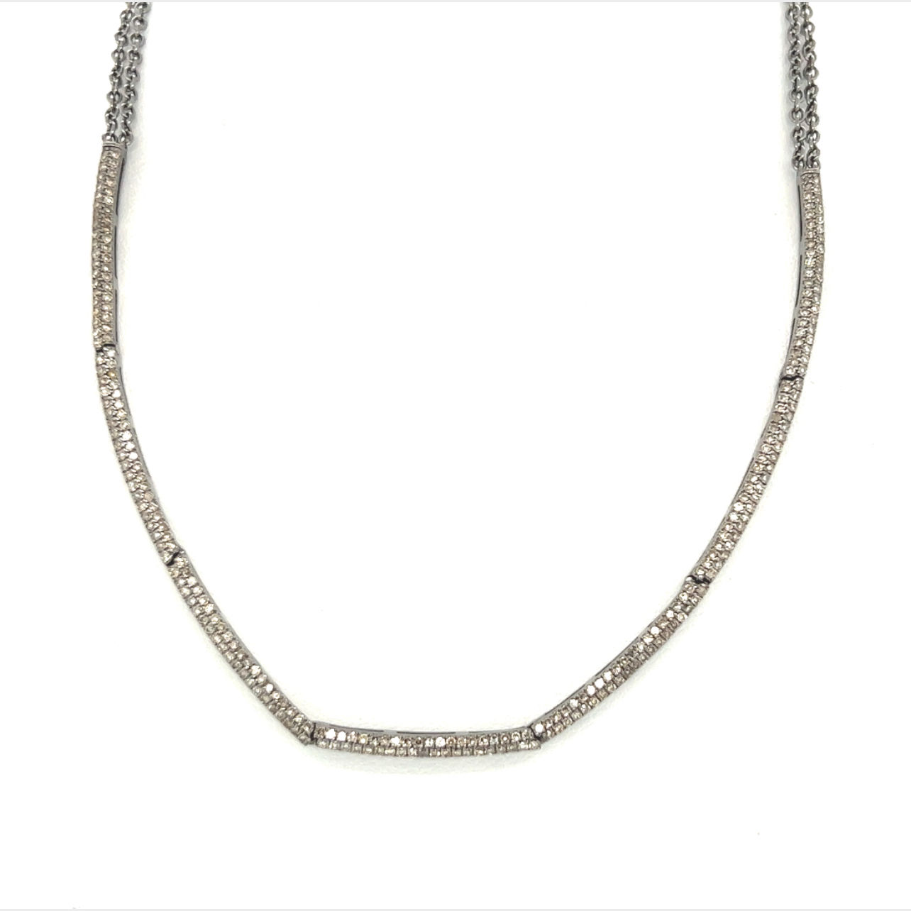 Featured image for “Pavé Diamond Bar Collar”