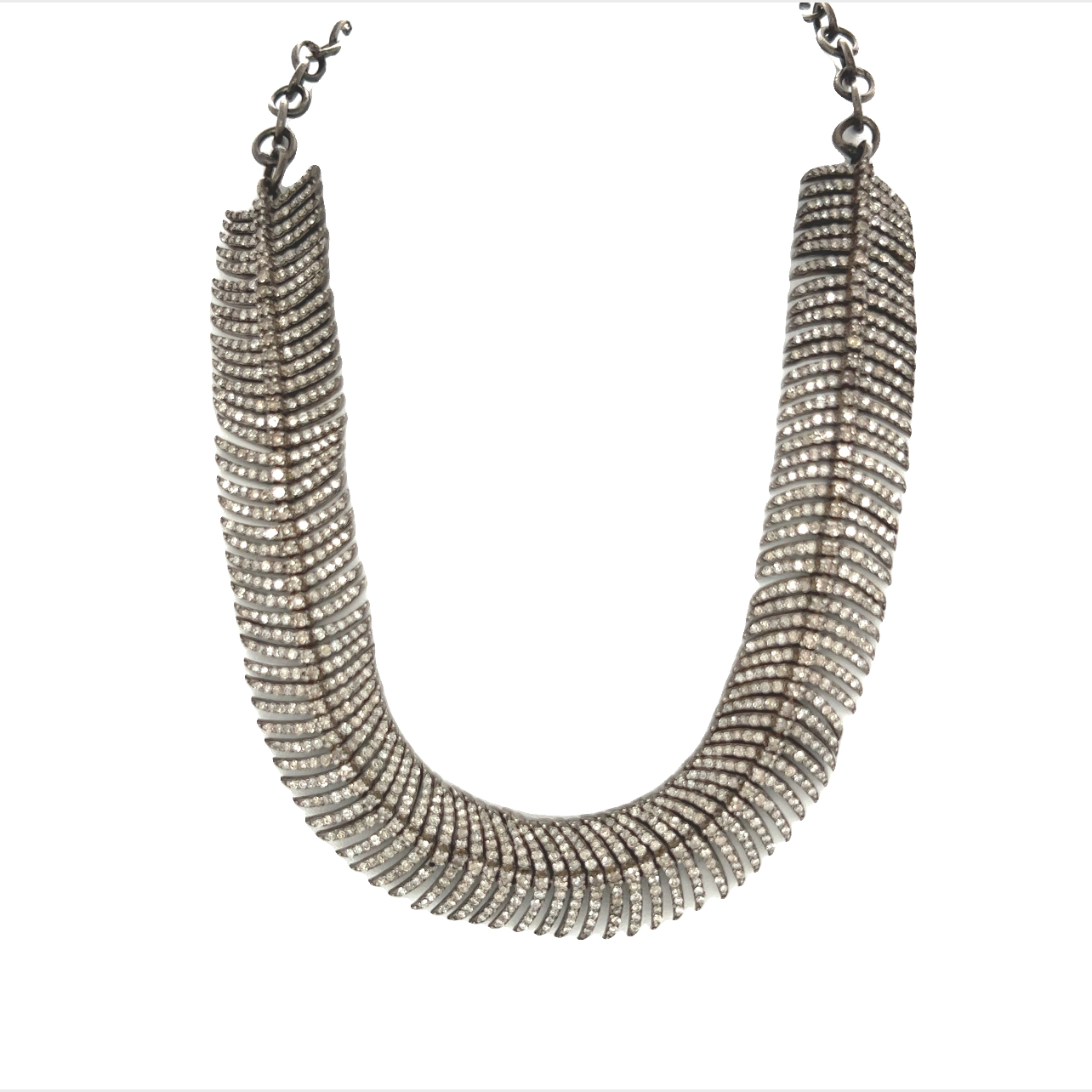 Featured image for “Herringbone Statement Choker”