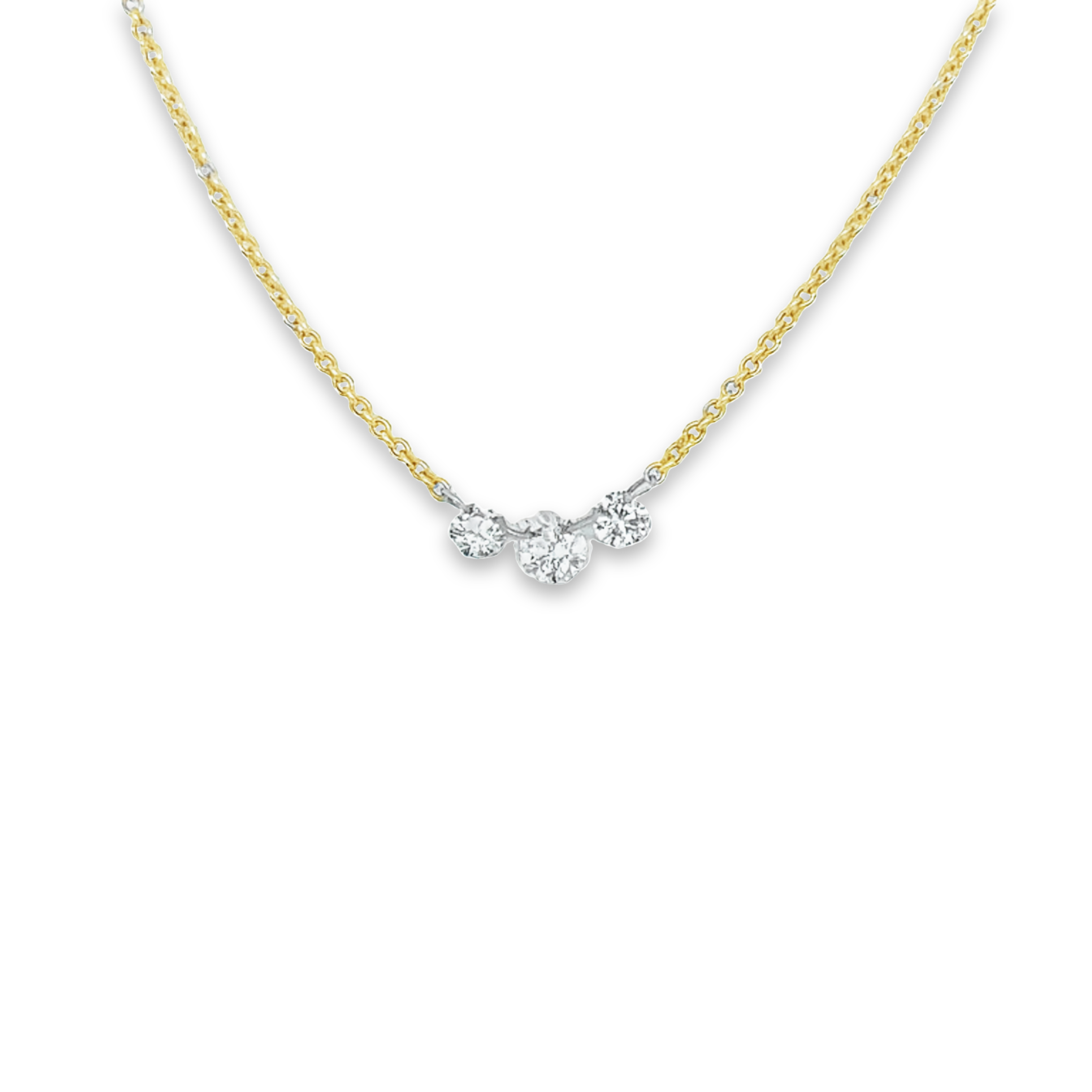 Featured image for “3 Diamond Infinity Necklace”
