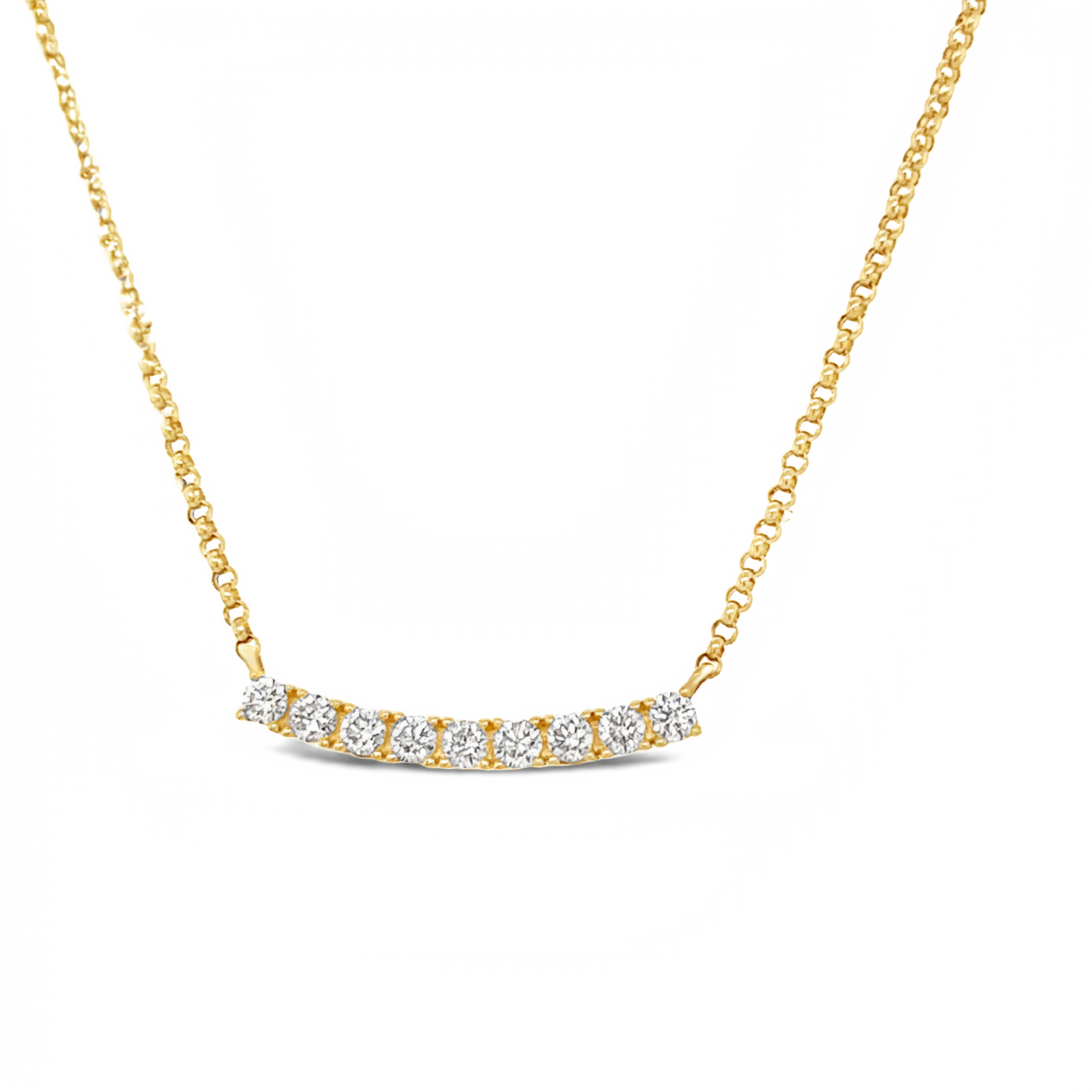 Featured image for “Mini Diamond Bar Necklace”