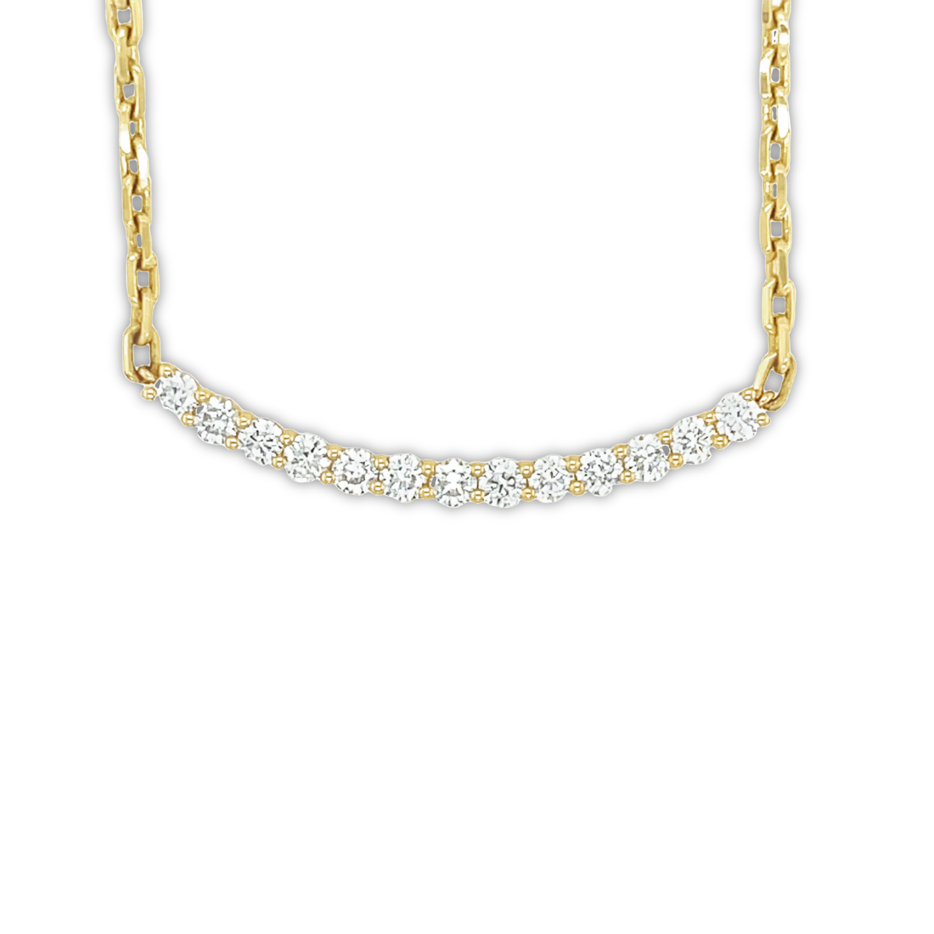 Featured image for “Large White Diamond Choker”