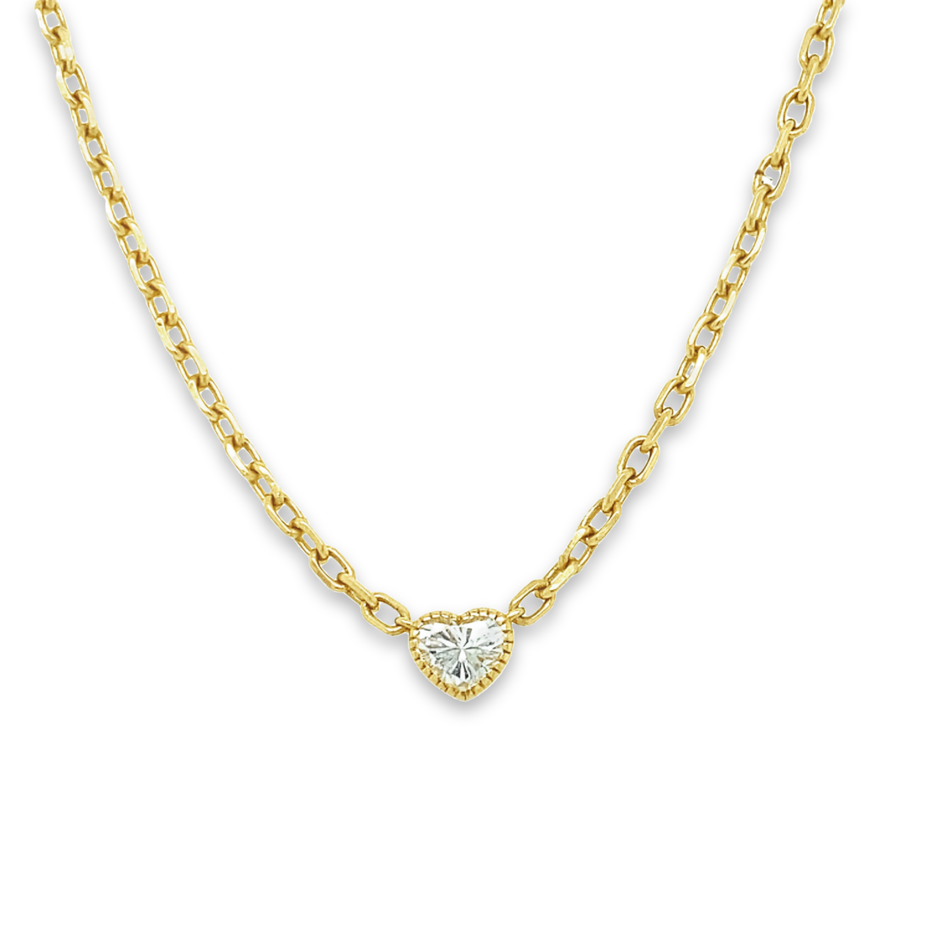 Featured image for “Sparkling Diamond Heart Solitaire”
