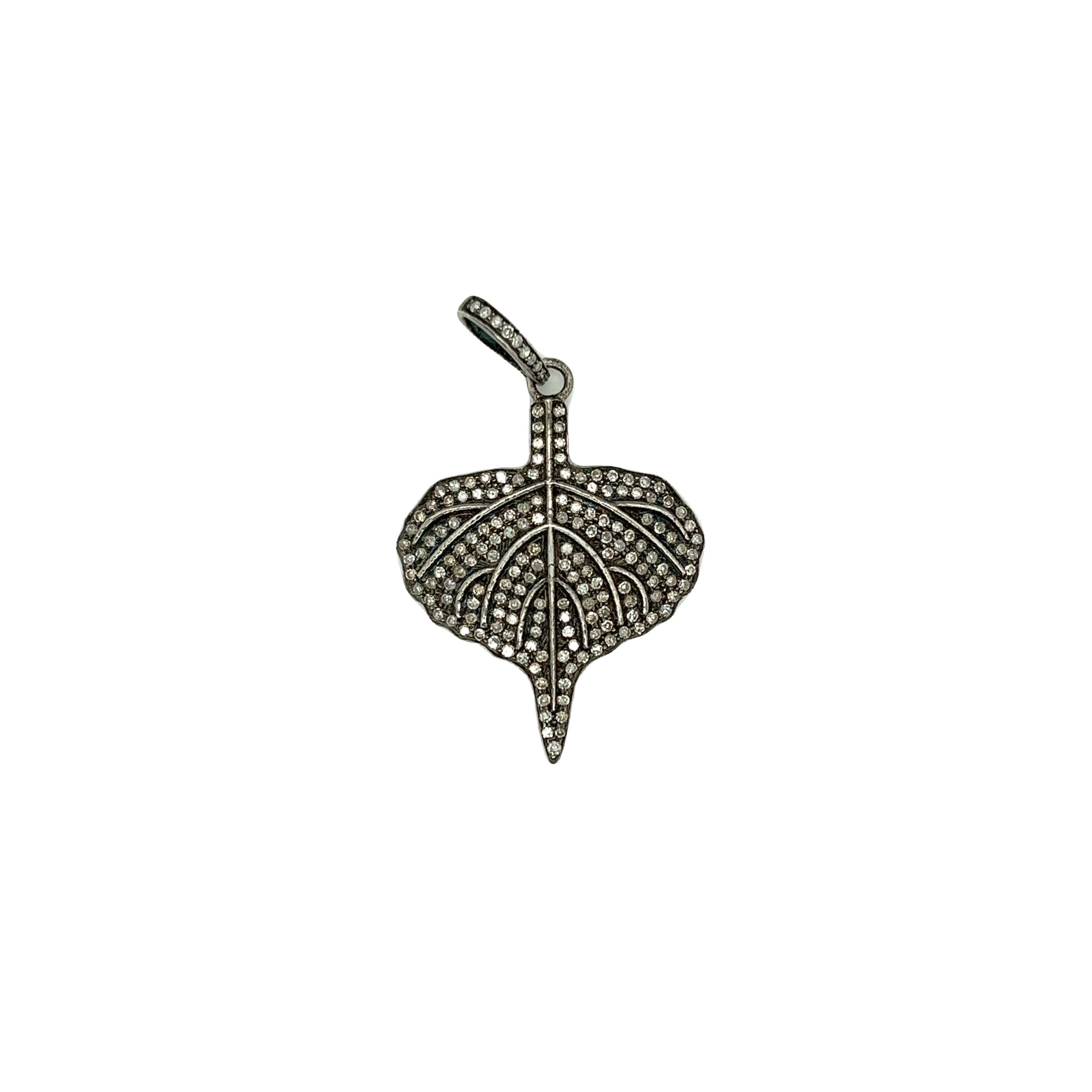Featured image for “Oxidized DIamond Aspen Leaf”