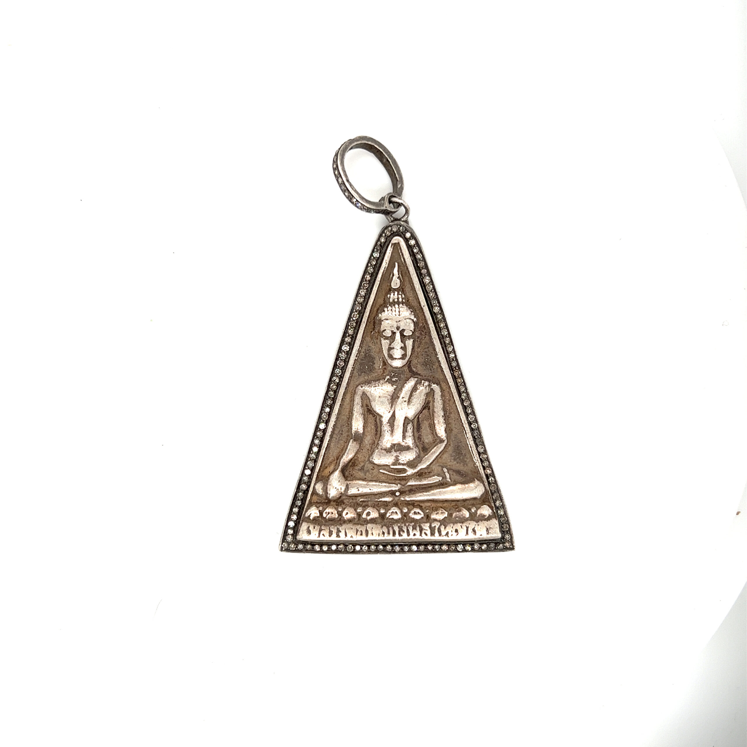 Featured image for “Triangle Buddha Pendant”