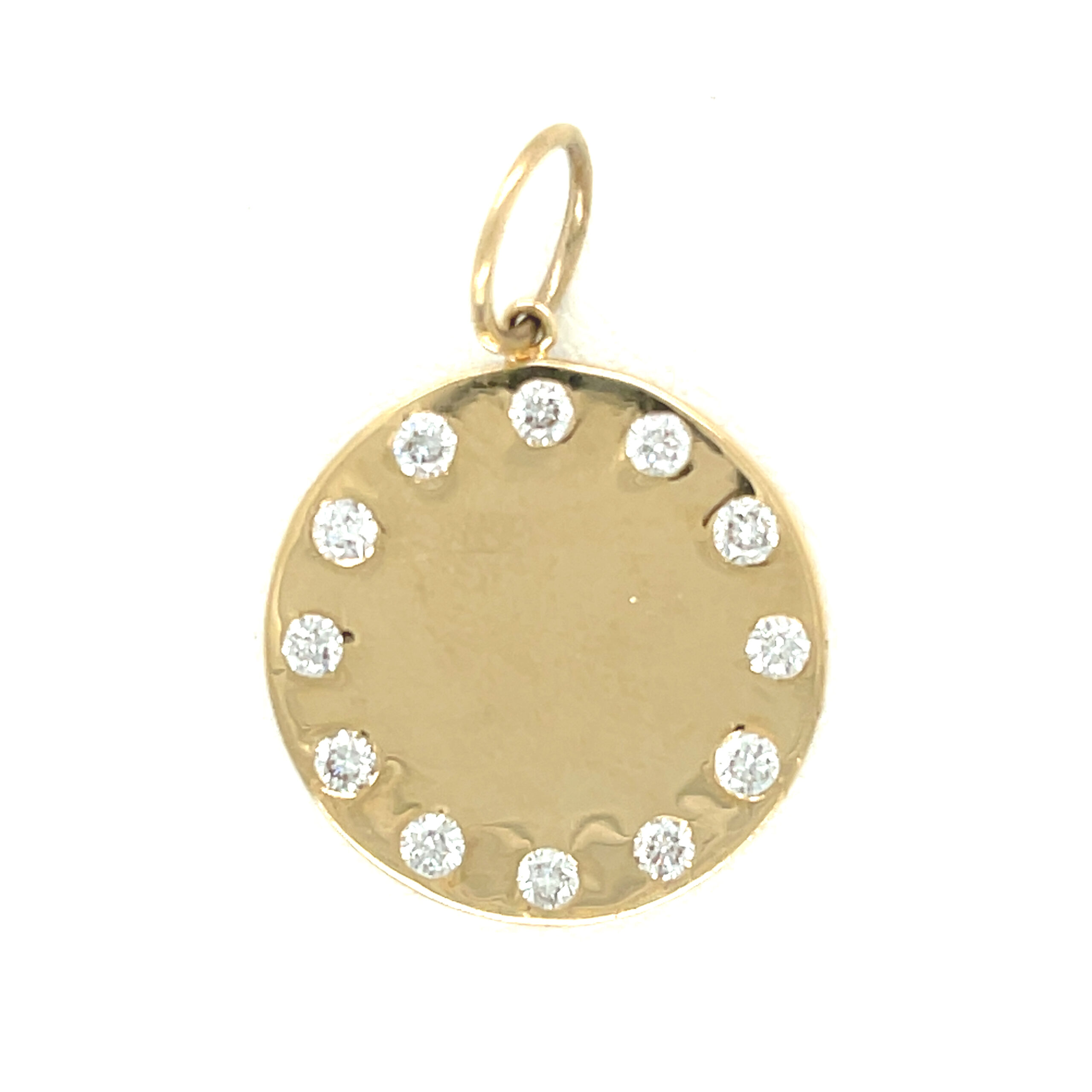 Featured image for “Diamond Circle Pendant”